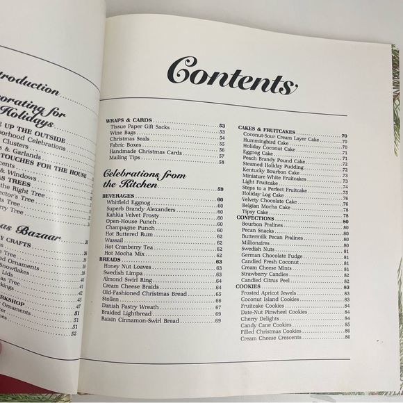 1981 Southern Living Christmas Book Hardcover Decorate Gift Recipes & More - Picture 5 of 16